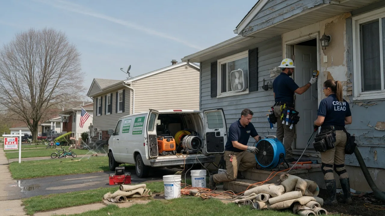 Flood Cleanup in Perrin, TX near me